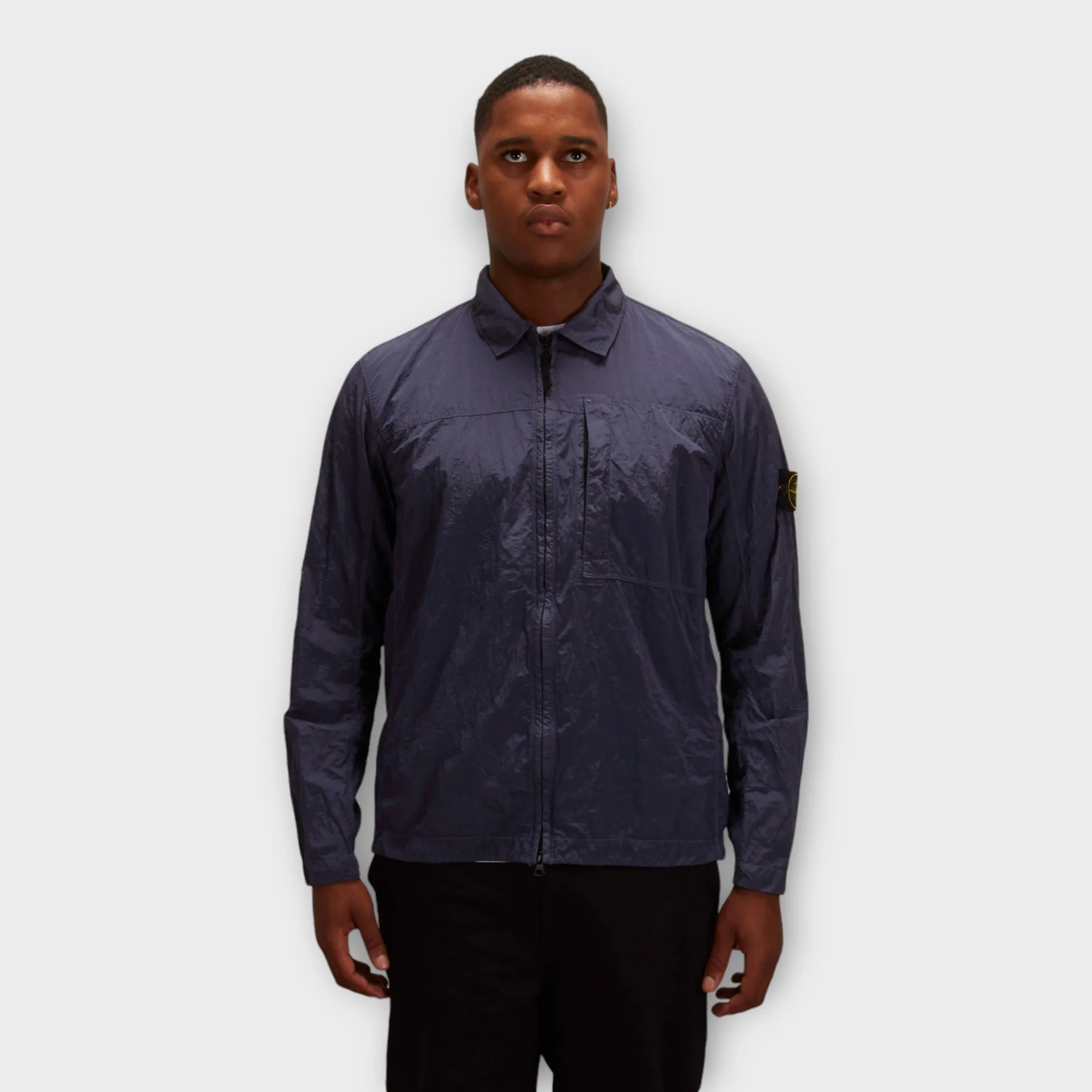 Stone Island 11819 Econyl Overshirt I Blå