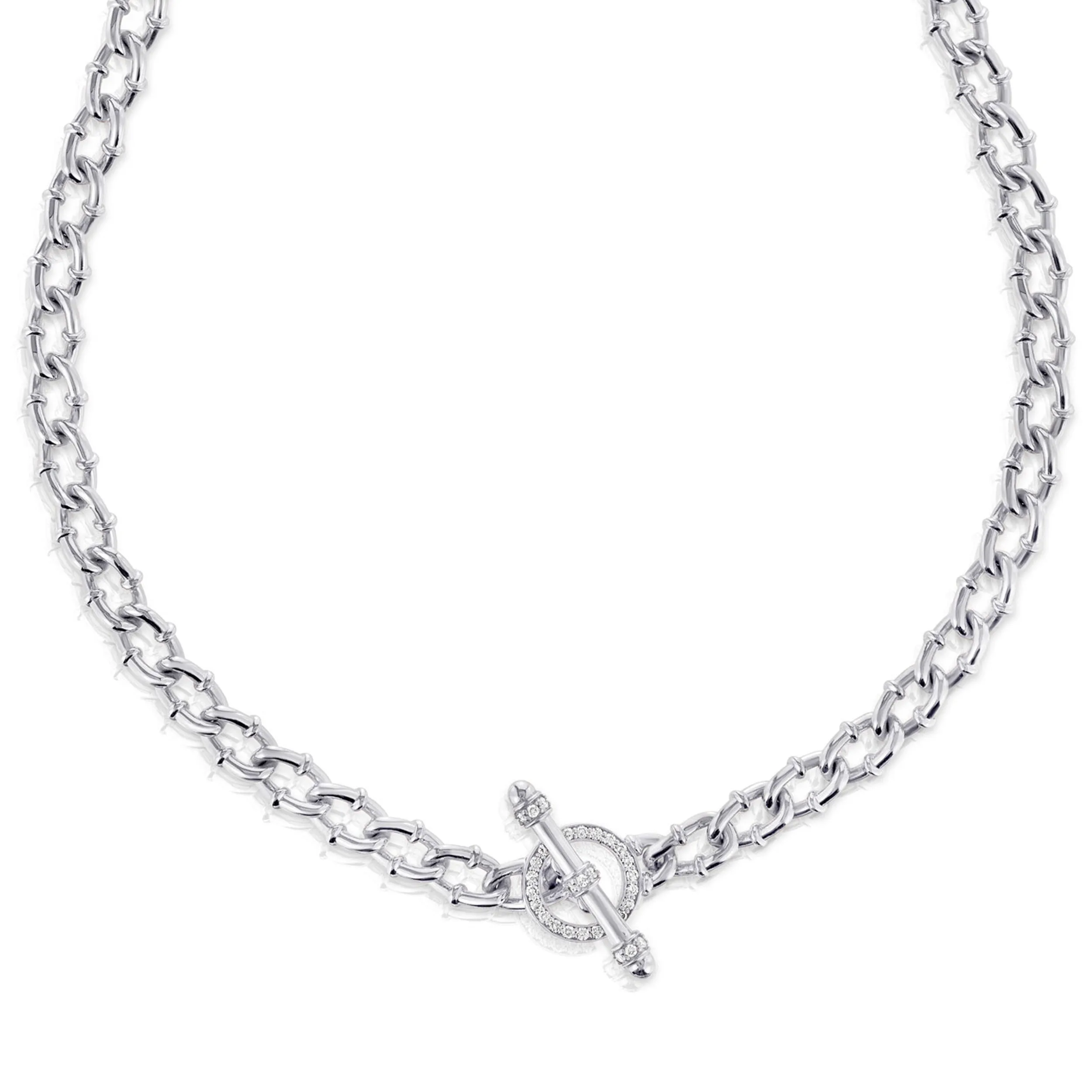 Tag Link Necklace