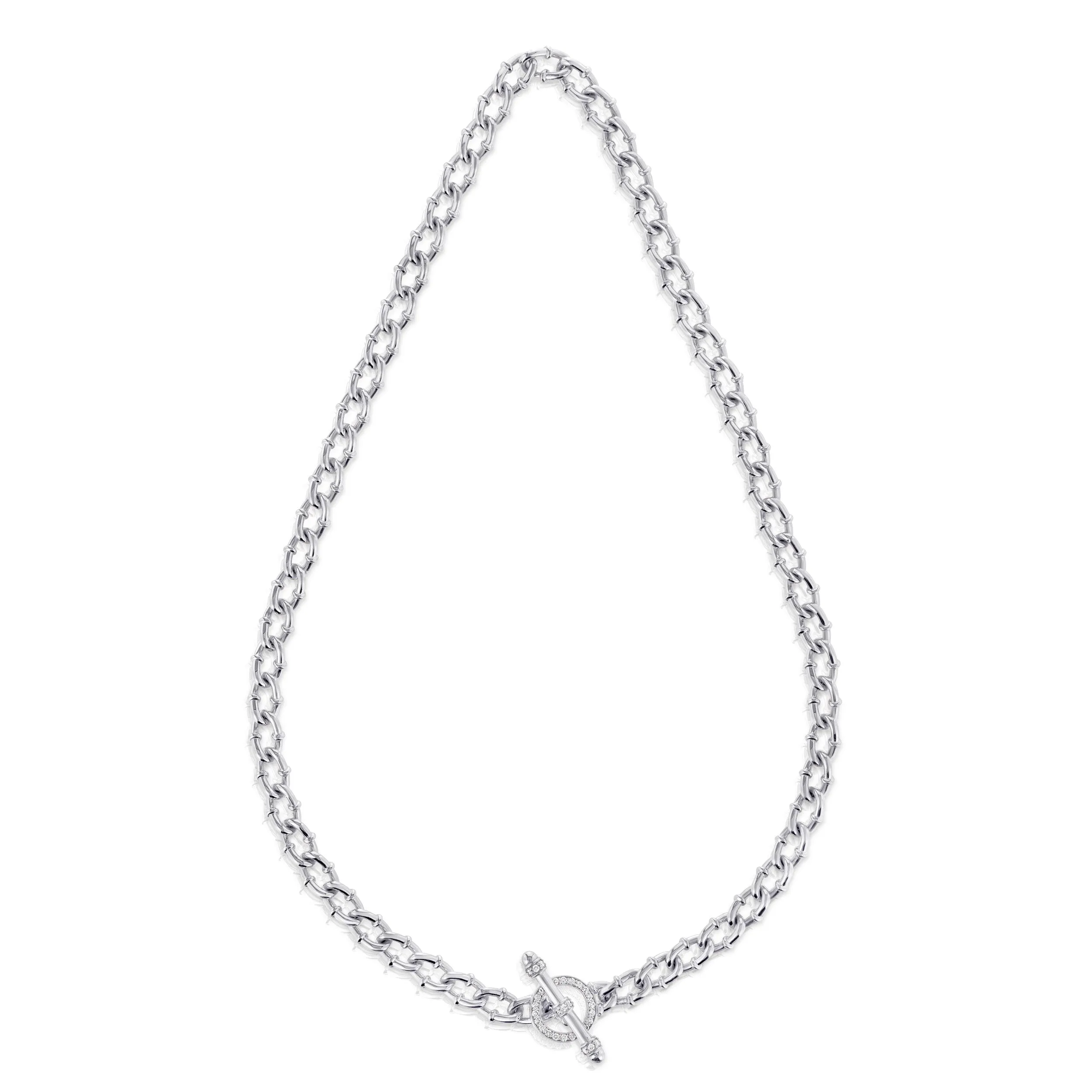 Tag Link Necklace
