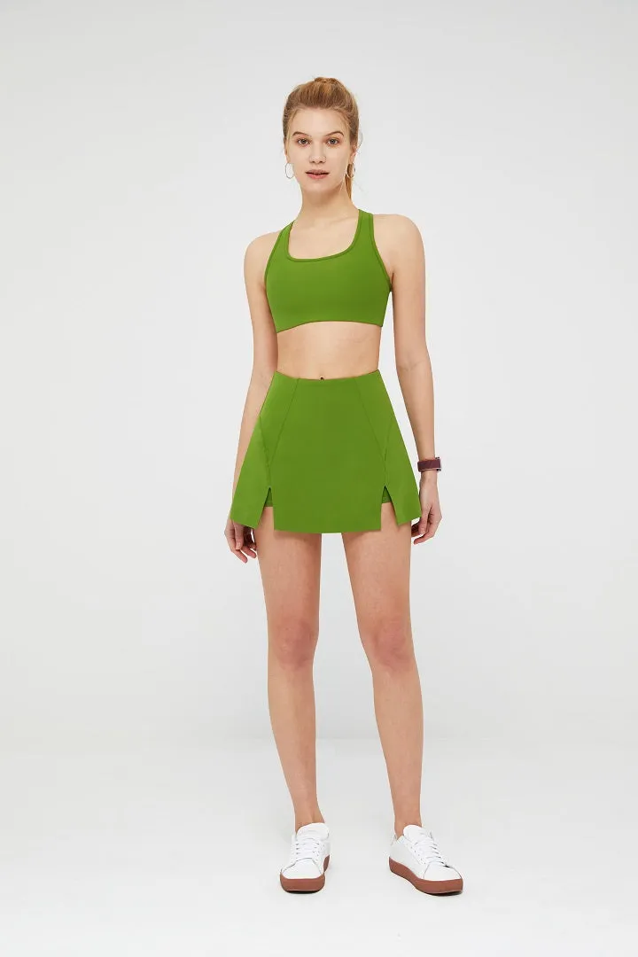 Tennis Bra and Skirt Set