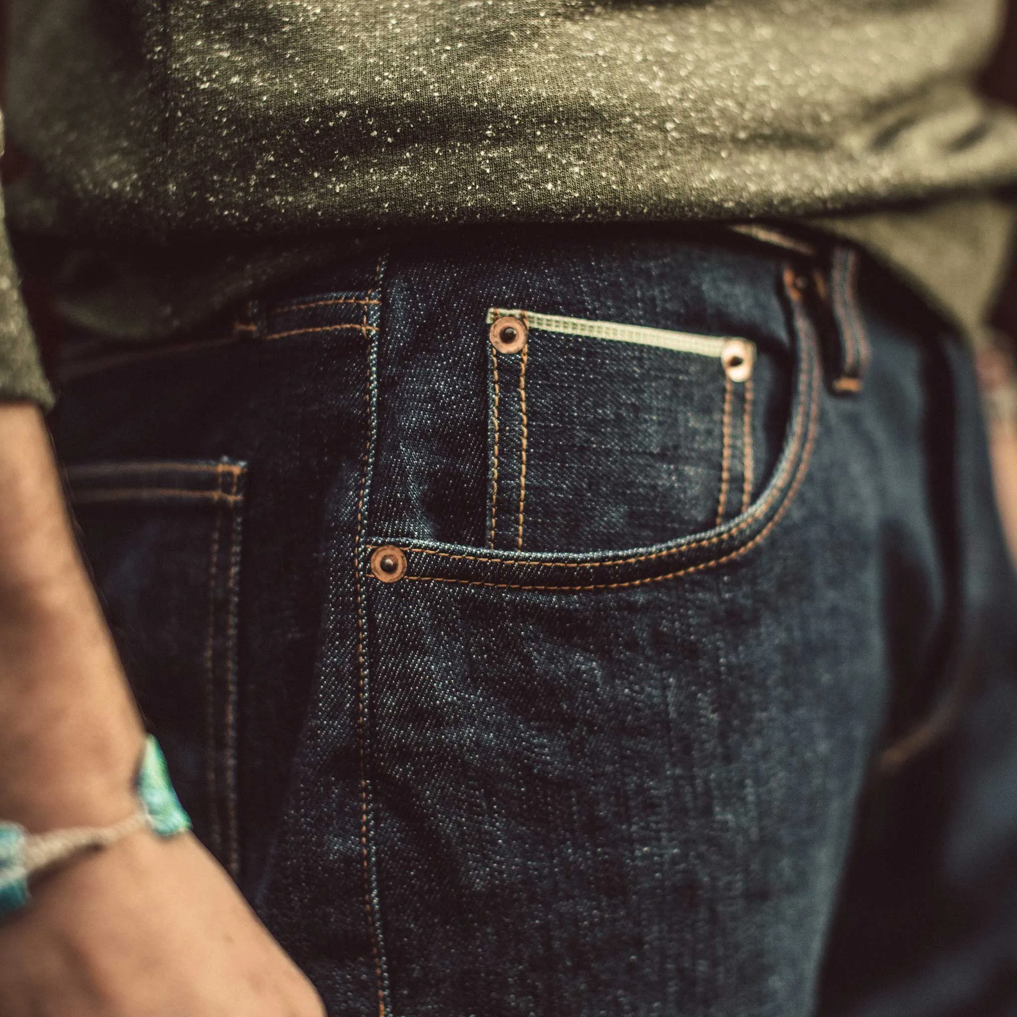 The Democratic Jean in Organic Stretch Selvage