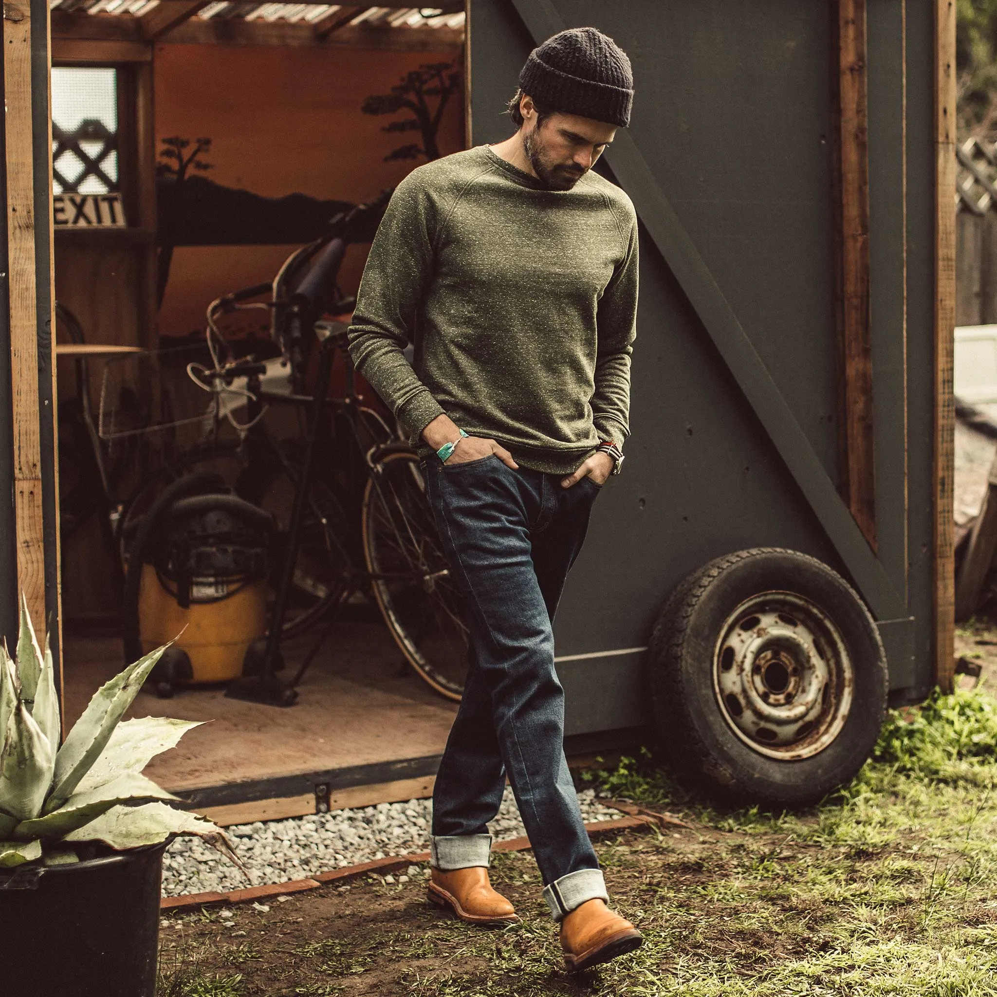 The Democratic Jean in Organic Stretch Selvage