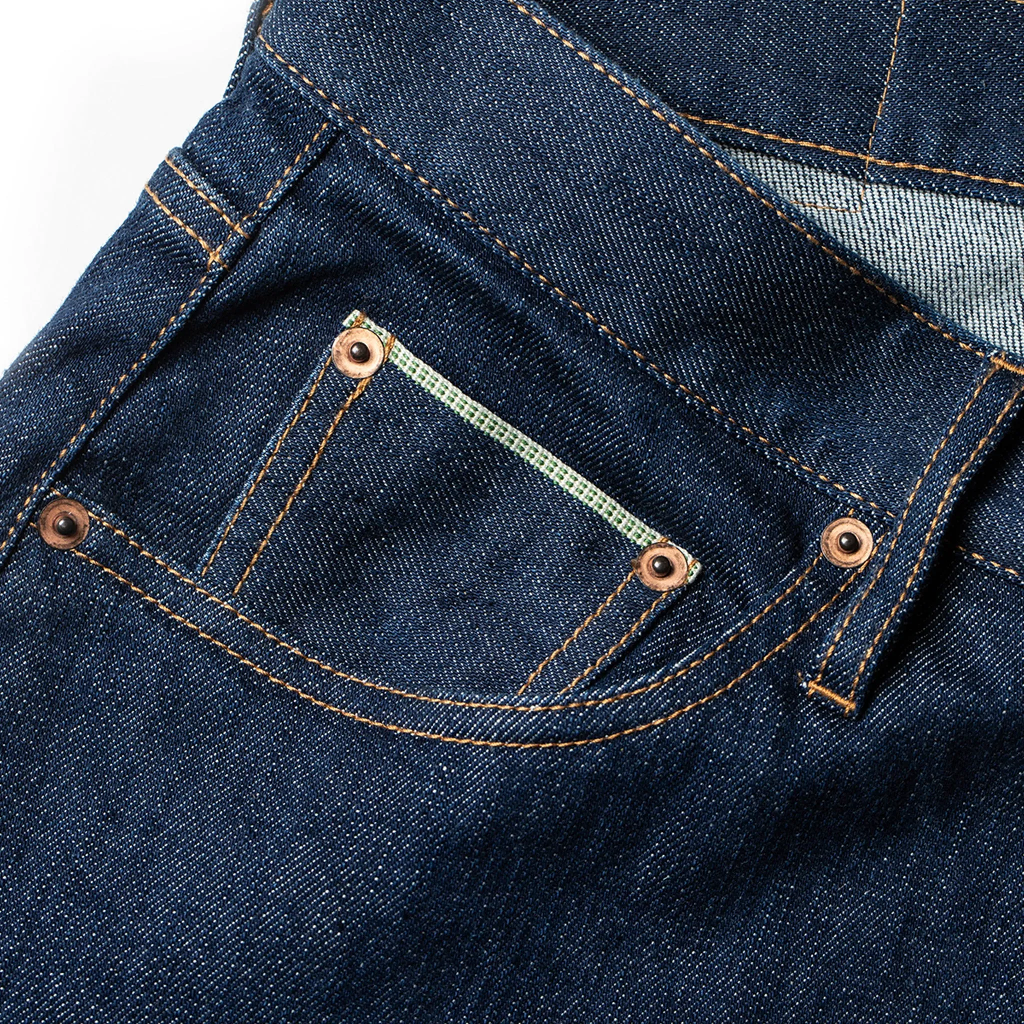 The Democratic Jean in Organic Stretch Selvage