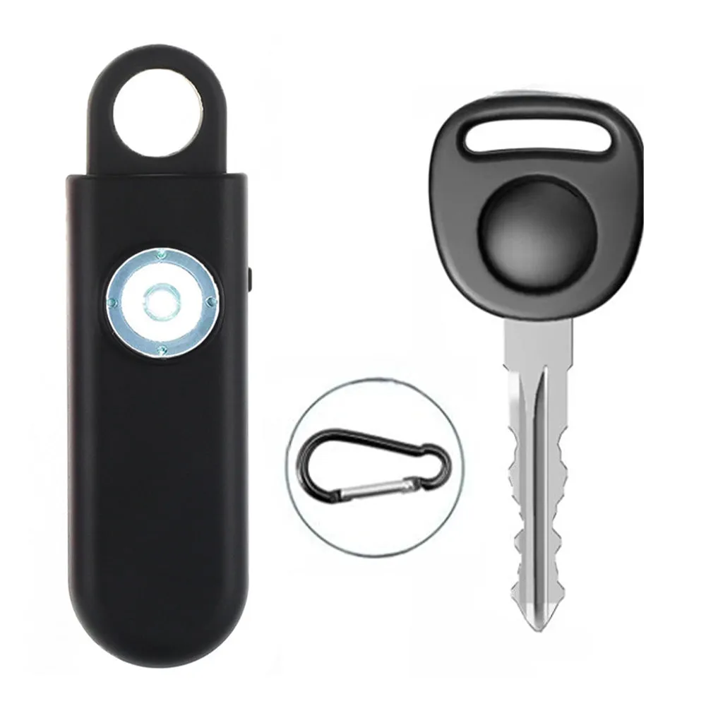The Original Self Defense Siren Keychain with LED Flashlight for Women - Battery Powered