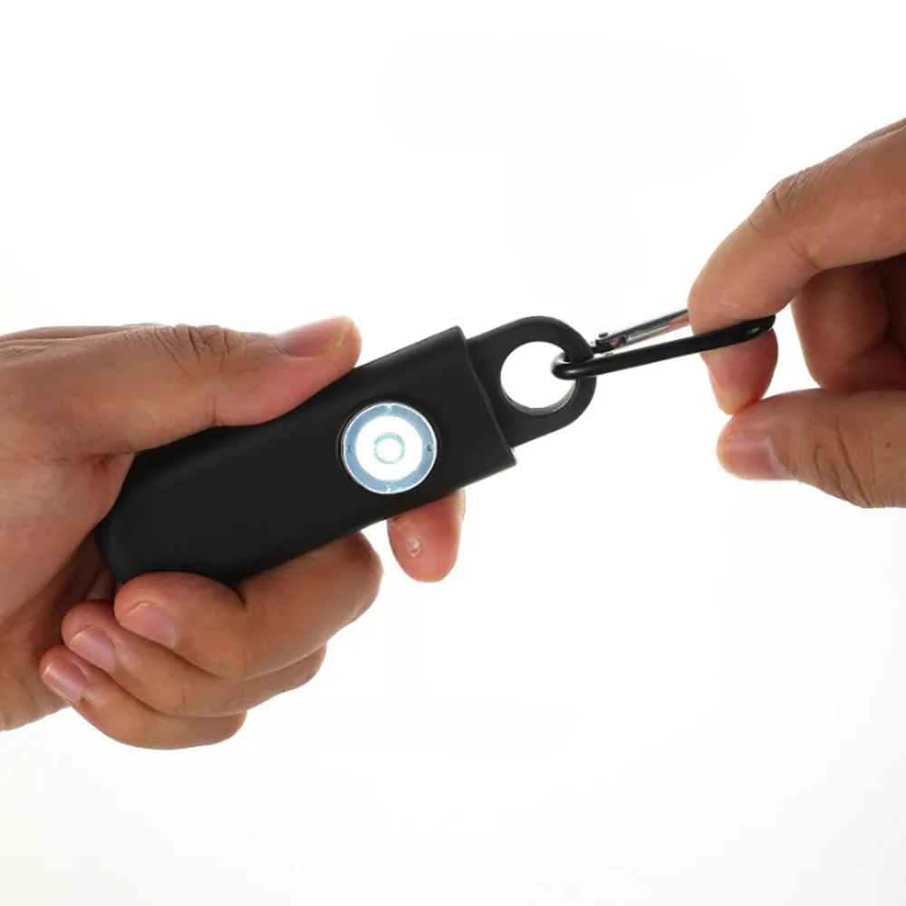 The Original Self Defense Siren Keychain with LED Flashlight for Women - Battery Powered