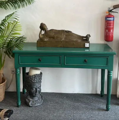 Two Drawer Painted Table