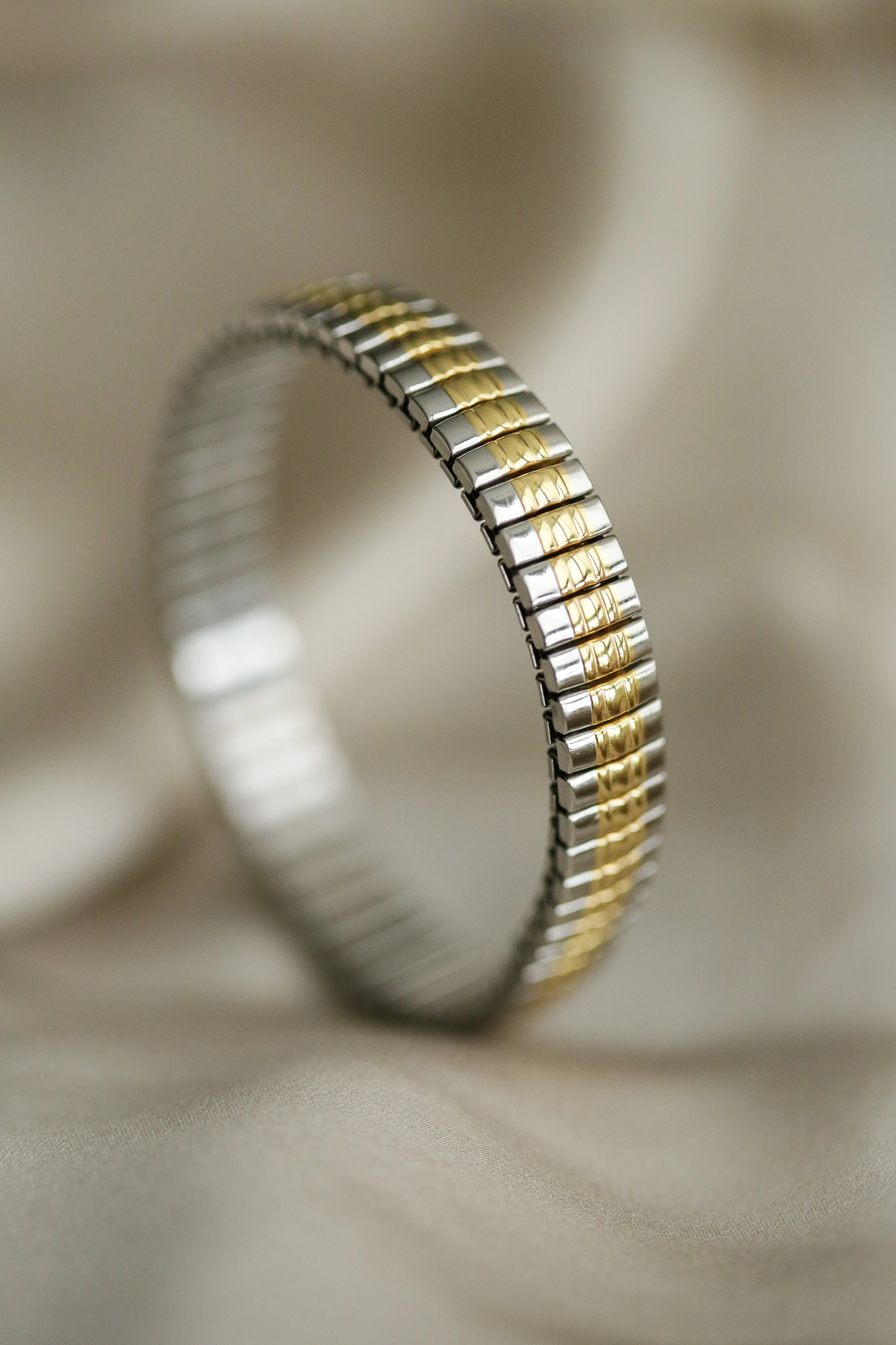 Two Tone Strap Cuff