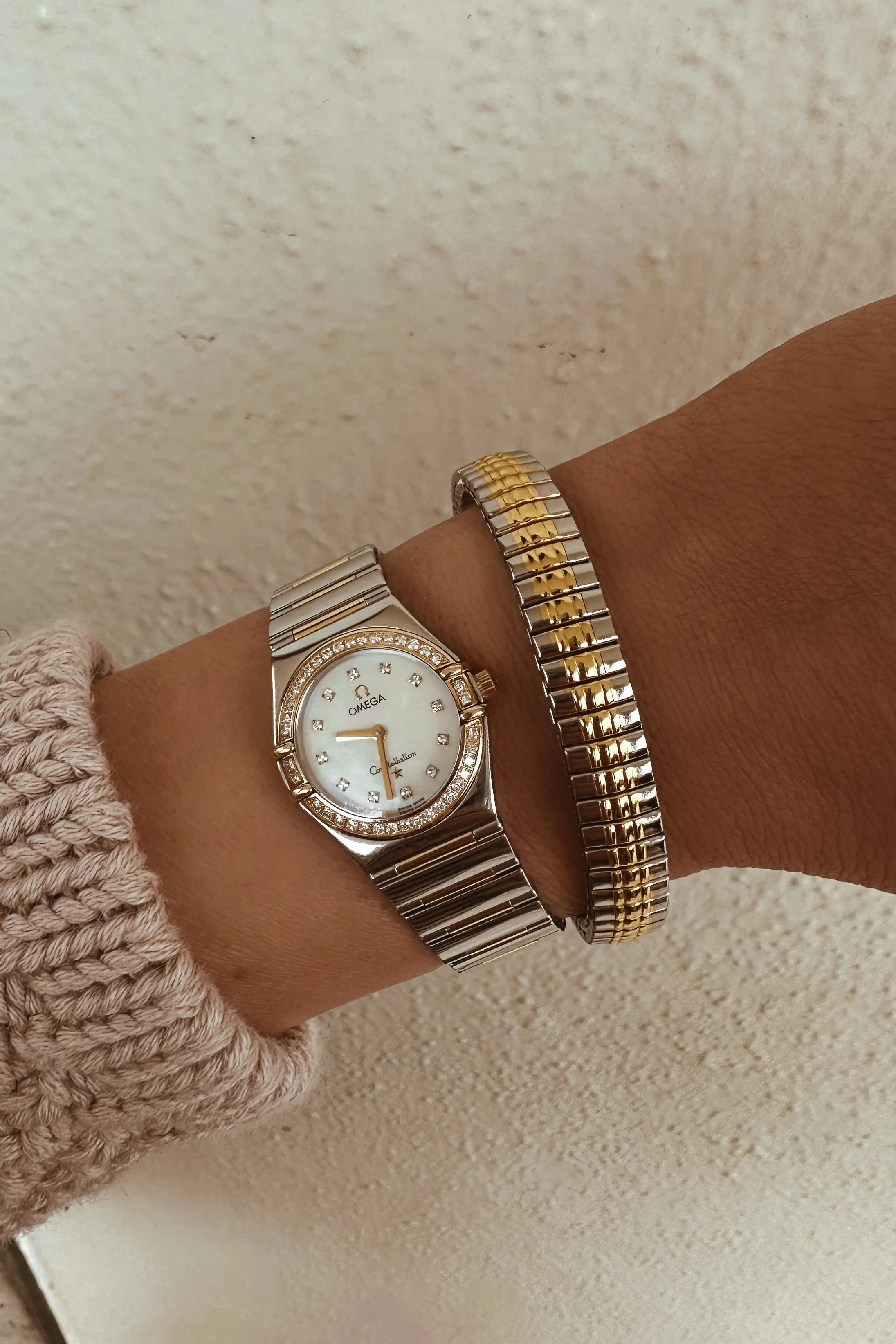Two Tone Strap Cuff