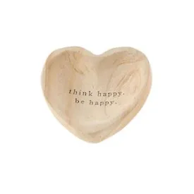 Wood Heart Trinket Holder - 3 styles