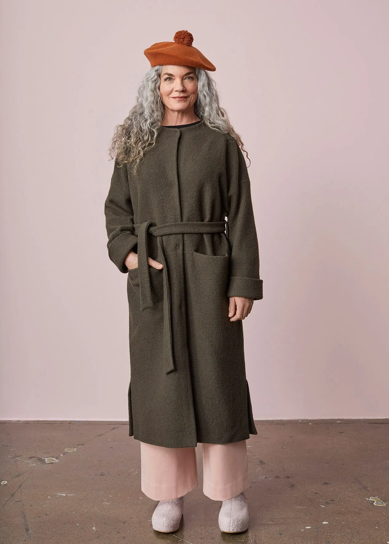 Wool Jacket Fir Green
