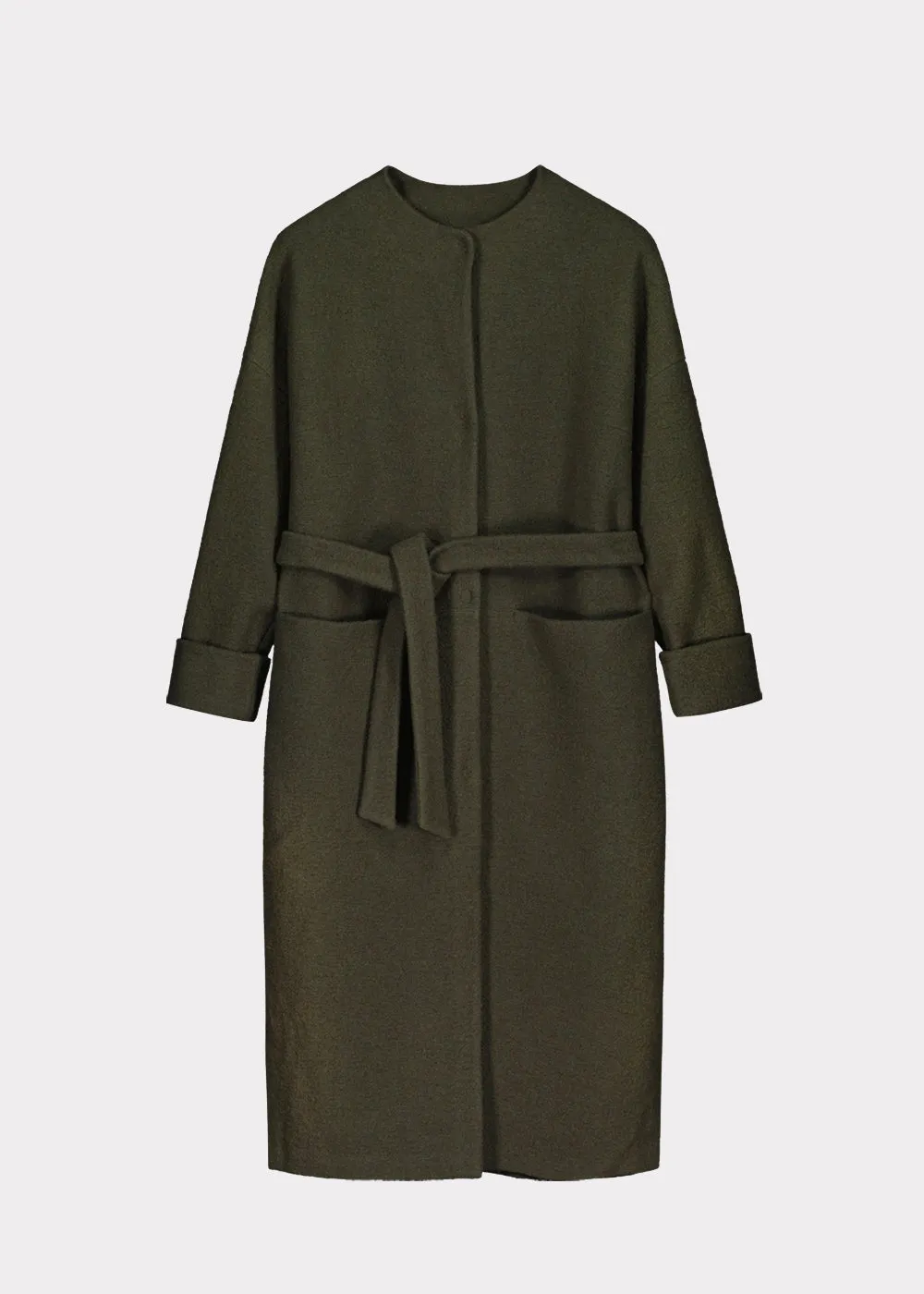 Wool Jacket Fir Green