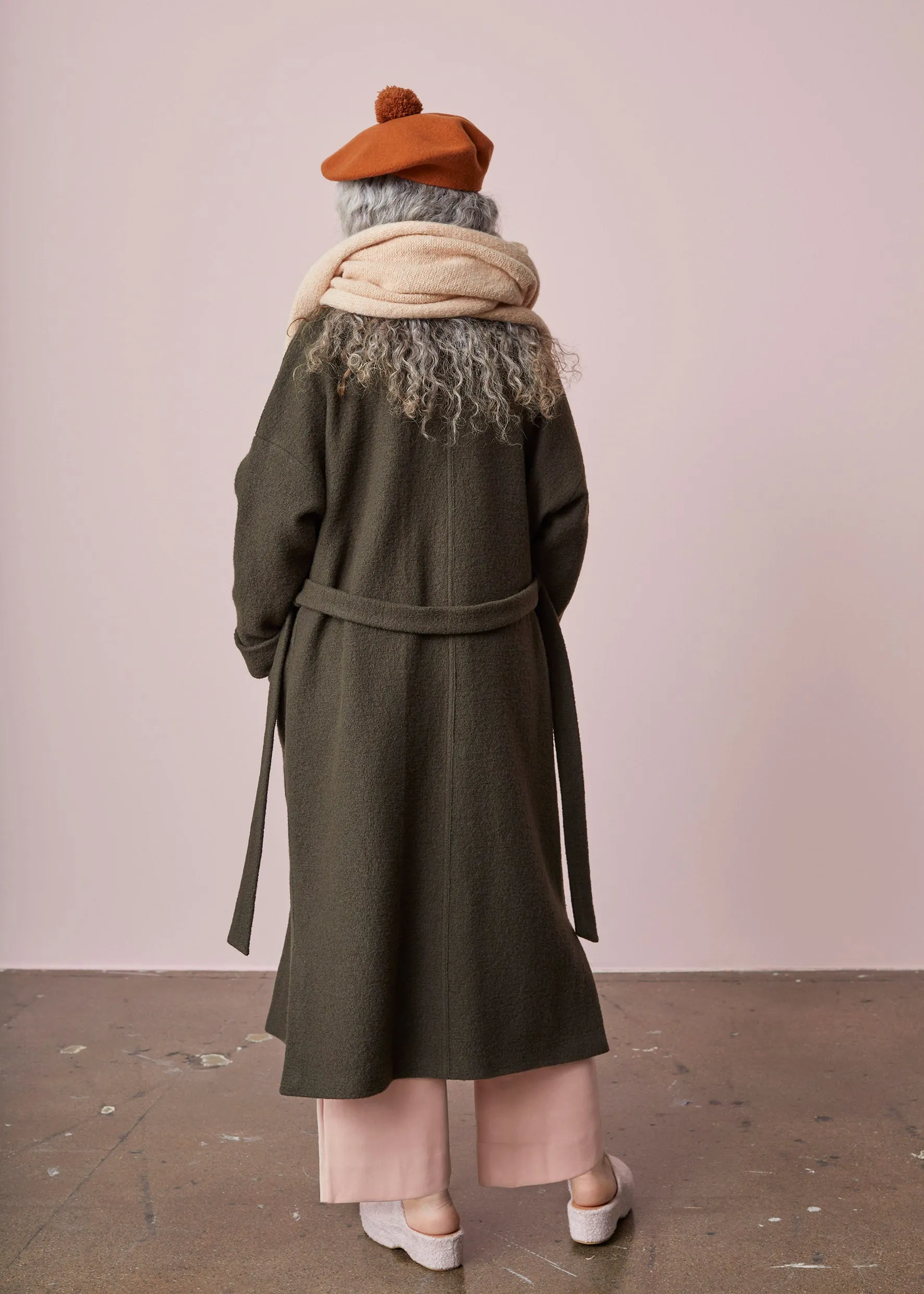 Wool Jacket Fir Green