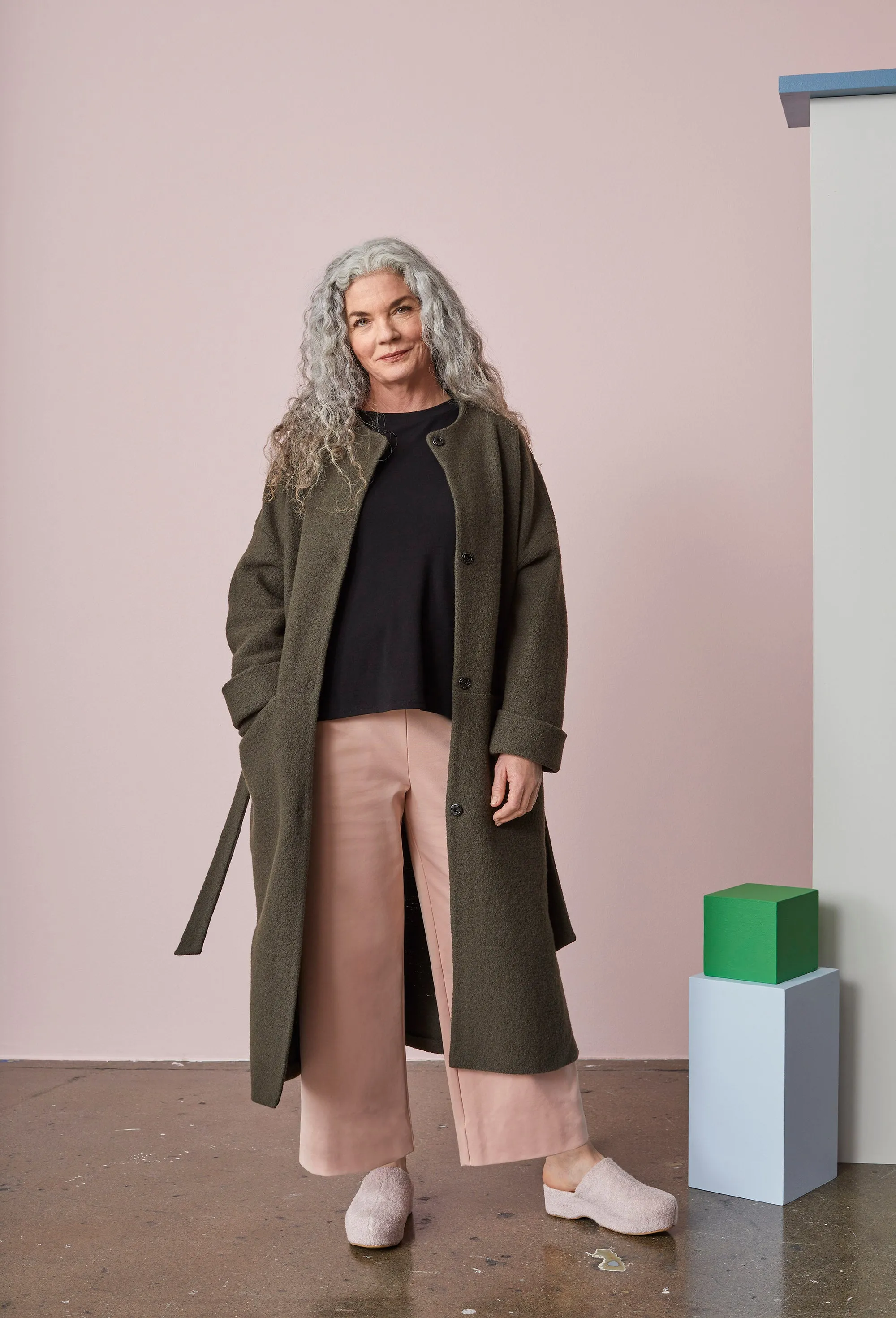 Wool Jacket Fir Green