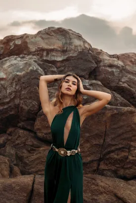 Zephyra Dress Emerald